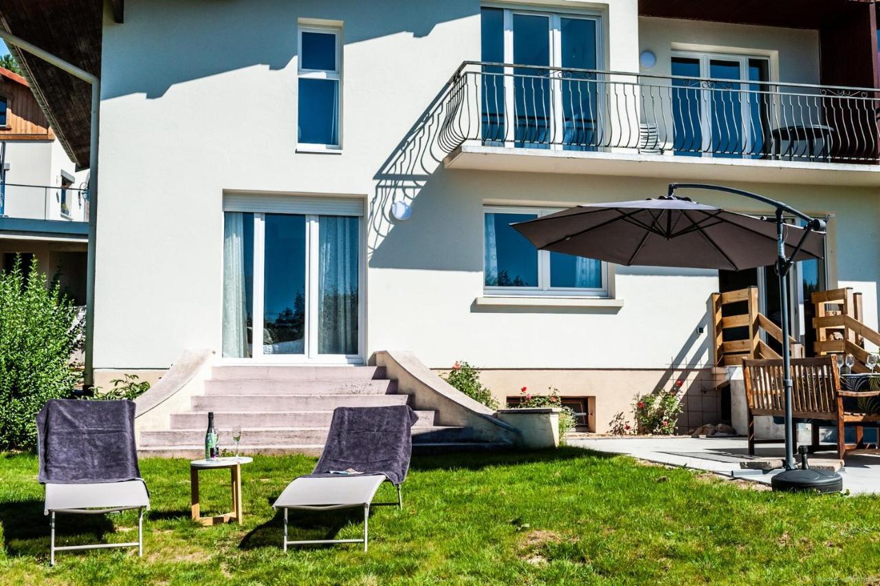 Aux Bonheurs Du Lac Gérardmer Exterior foto